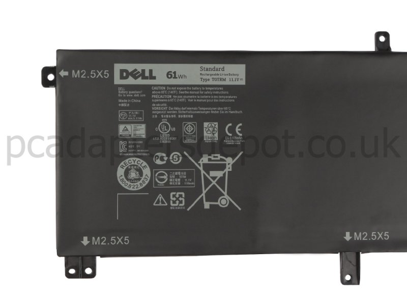 61Wh 6 Cell Battery Dell XPS 15 (9530) P31F