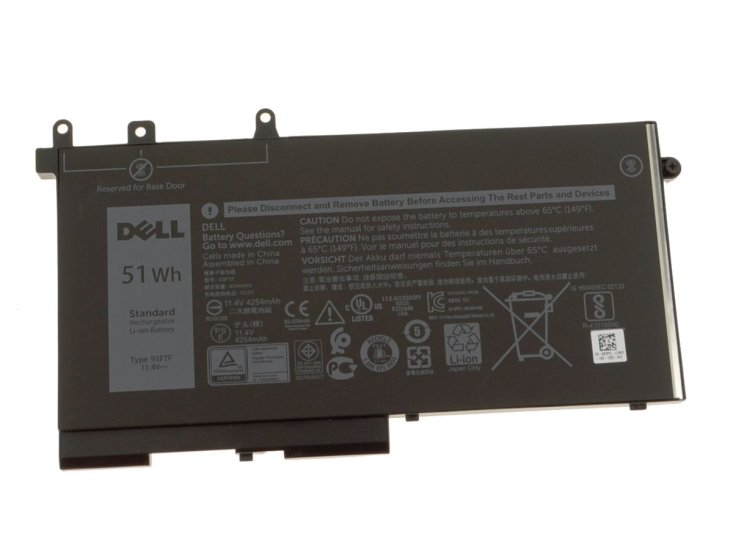 4254mAh 51Wh 3-Cell Dell 083XPC 83XPC Battery - Click Image to Close