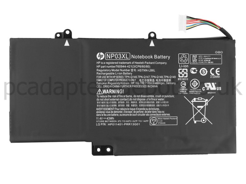 43Wh HP Pavilion 13-a000ns x360 13-a001ns x360 Battery