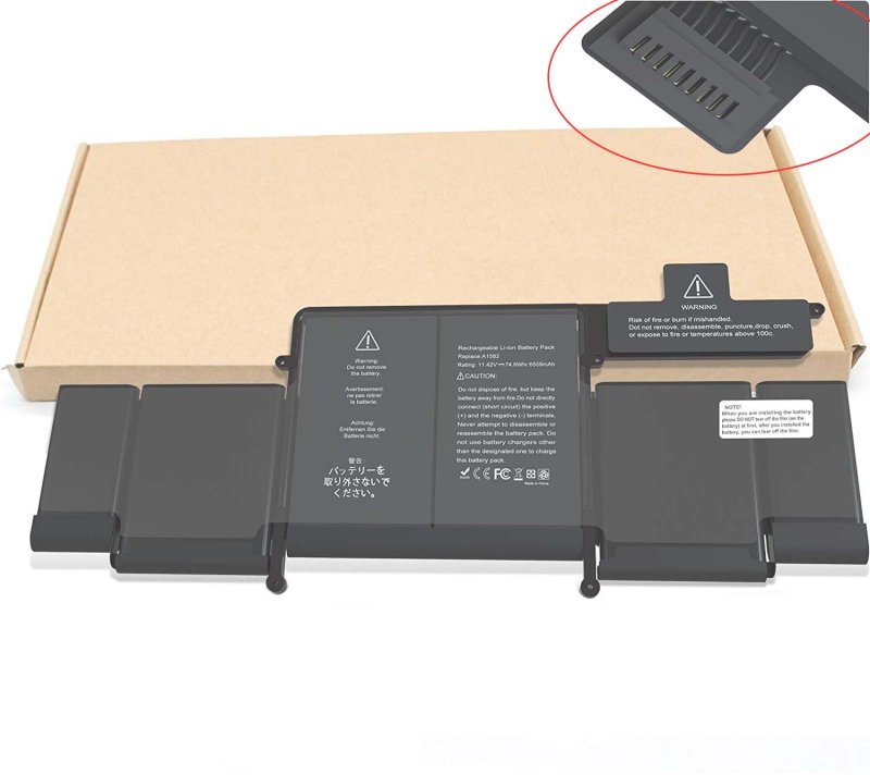 Battery Apple MacBook A1502 (2015) 6559mAh 74.9Wh