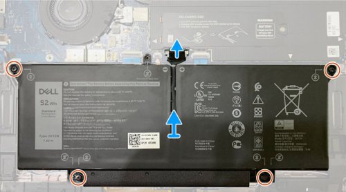 6500mAh 52Wh Battery Dell Latitude 7310 P34S001