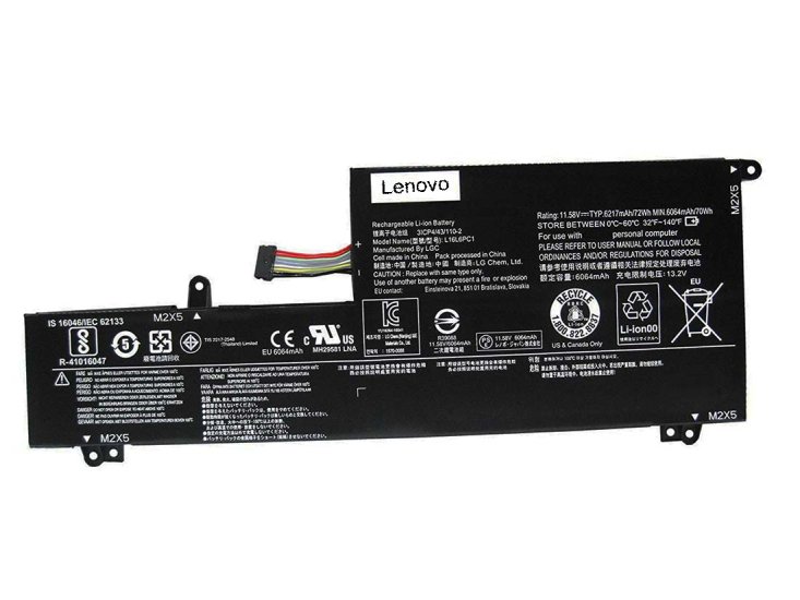 Lenovo 5B10M53744 Battery 72Wh 6064mAh 6-Cell - Click Image to Close