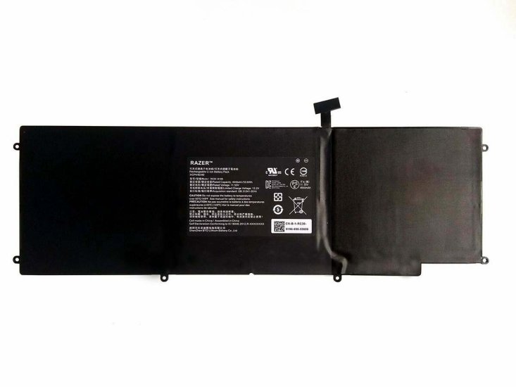 Battery Razer Blade Stealth 13 2017 RZ09-0196x 4640mAh 53.6Wh - Click Image to Close