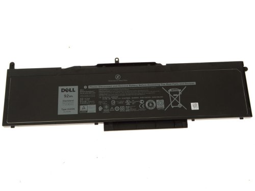 7666mAh 92Wh 6-Cell Dell Precision 15 3520 P60F001 Battery