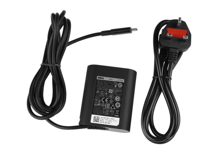 USB-C Dell FTHM3 RDYGF AC Adapter Charger 30W - Click Image to Close