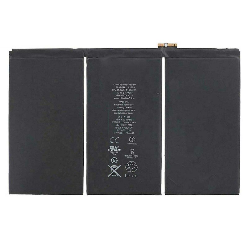 Battery Apple iPad 3 A1416 1156mAh 43Wh