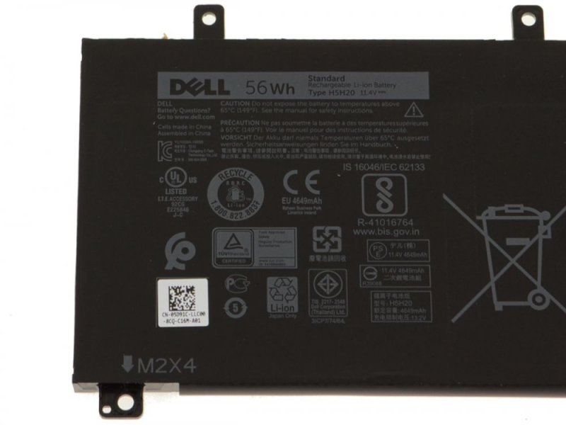 56Wh Battery Dell Inspiron 7501 P102F003