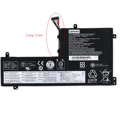 Battery Lenovo 5B10Q80766 5B10Q82428 4610mAh 52.5Wh