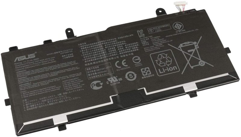 Battery Asus TP401CA-EC133T TP401CA-EC144T 5065mAh 39Wh