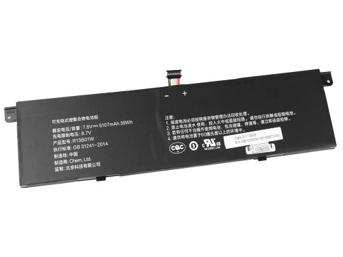 Battery Xiaomi 161301-FB 161301-FC 5107mAh 39Wh