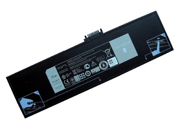 36Wh 2 Cell Dell 451-BBGS Venue Pro11i-8182BLK Battery - Click Image to Close