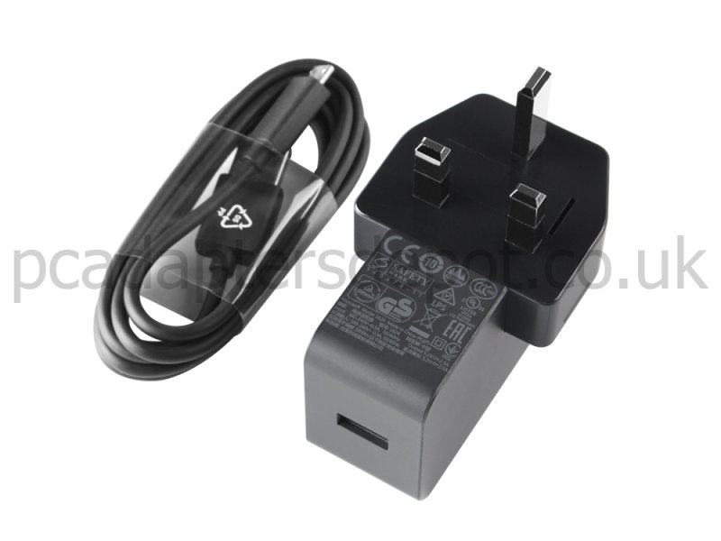 13W Micro USB Microsoft Surface 3 1623 AC Adapter Charger