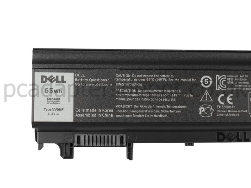 5800mAh 65Wh 6 Cell Dell Latitude E5540 5540-5122 Battery