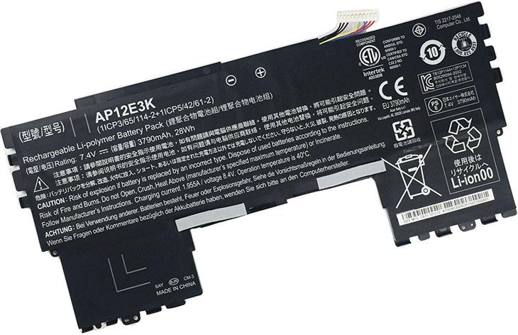 3790mAh 28Wh Battery Acer 1ICP54261-2