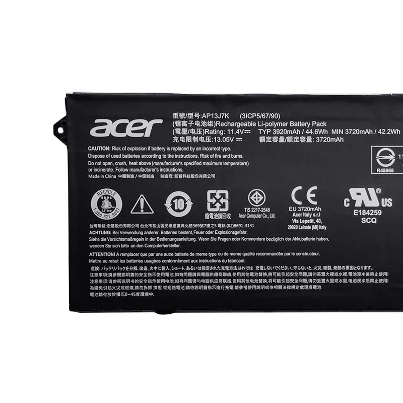 Battery Acer Chromebook 514 CB514-1HT-P0U1 3920mAh 44.6Wh