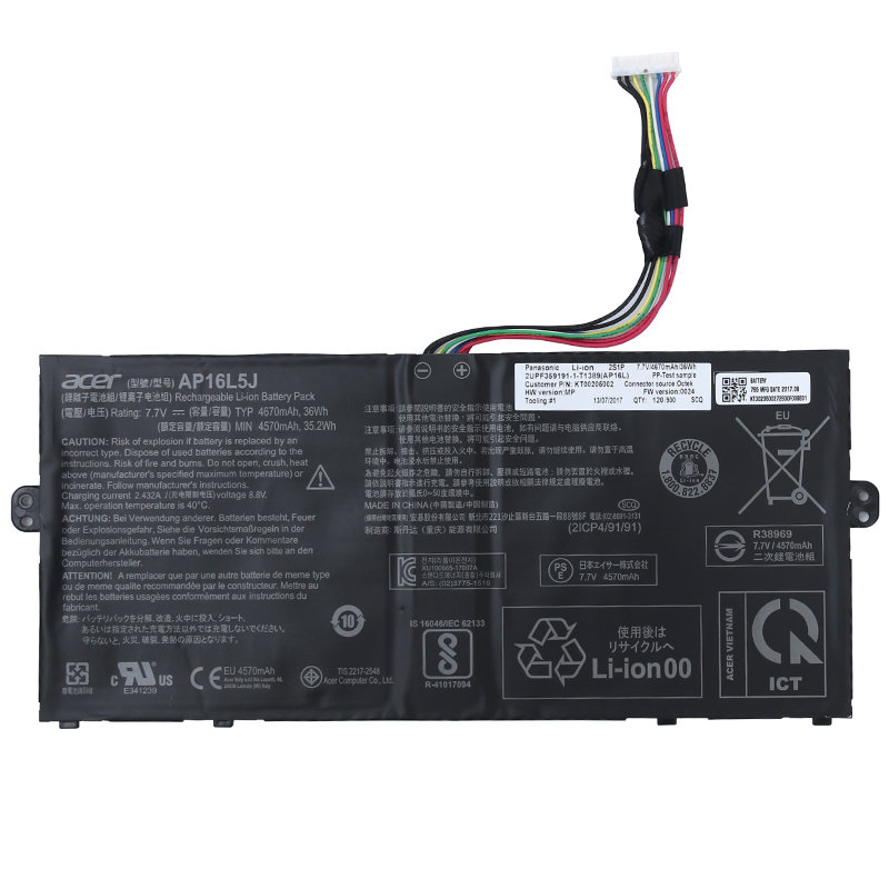 4670mAh 36Wh Battery Acer Swift 5 SF514-53T-53XP