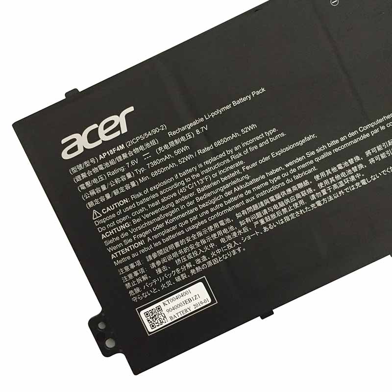 Battery Acer Chromebook 714 CB714-1W-P69Z 6850mAh 52Wh