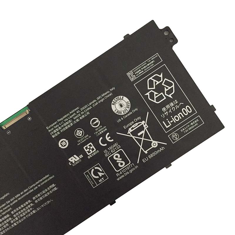 Battery Acer Chromebook 714 CB714-1WT-32KD 6850mAh 52Wh