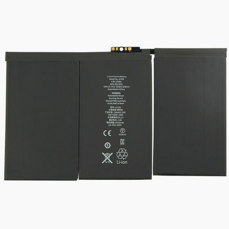 Battery Apple iPad 2 Wifi 6500mAh 25Wh