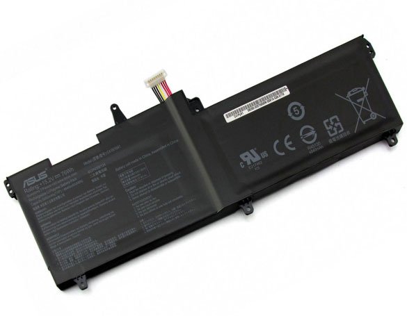 76Wh 5000mAh 4 Cell Asus ROG GL702VM-GC137T Battery - Click Image to Close