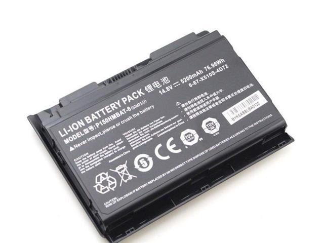 Battery Schenker W703 (P170SM) 5200mAh - Click Image to Close