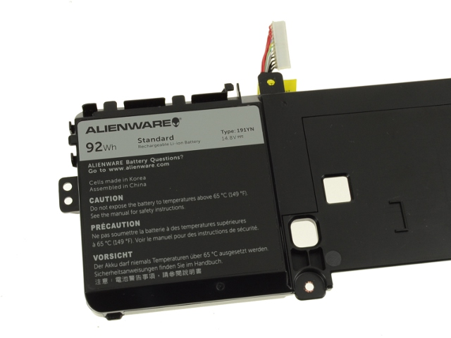 New 92Wh Dell Alienware 15 2015 Battery