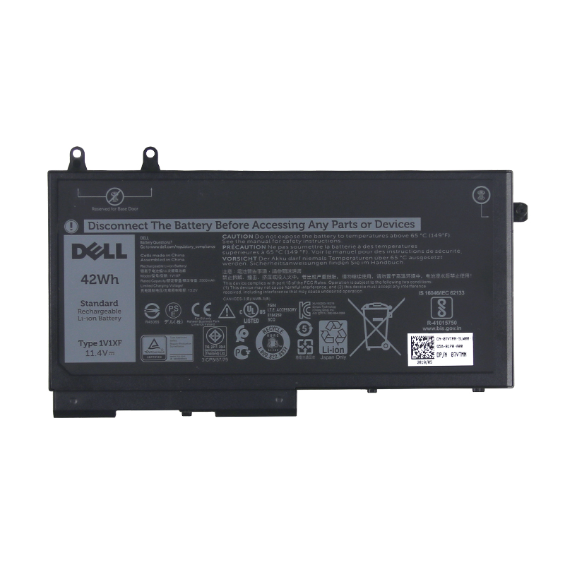 2700mAh 42Wh Battery Dell 1V1XF 27W58