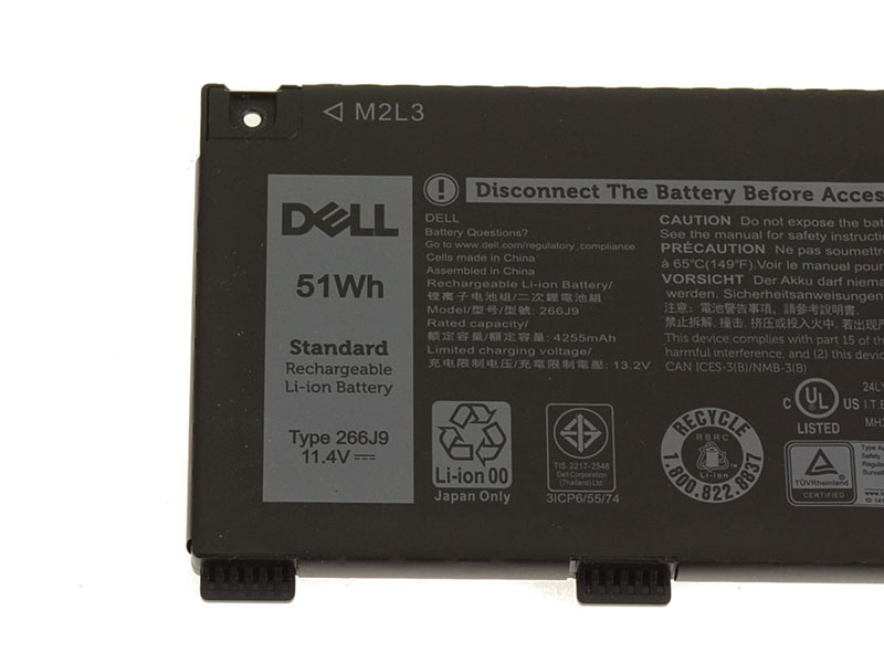 Battery Dell Ins 14-5490-D2625S 4255mAh 51Wh