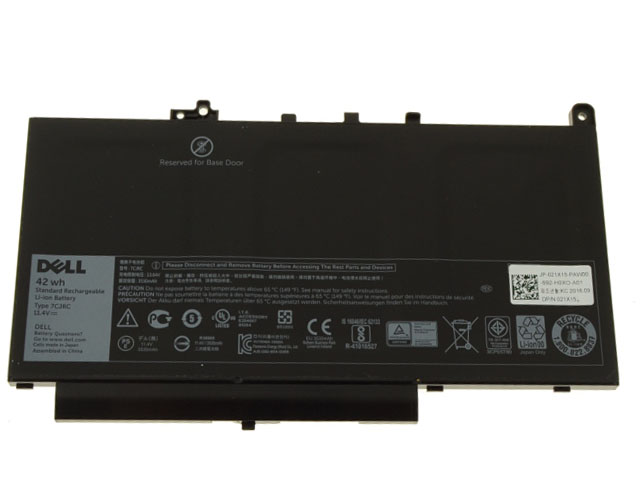 3530mAh 42Wh Battery Dell Latitude E7270 E7470 - Click Image to Close