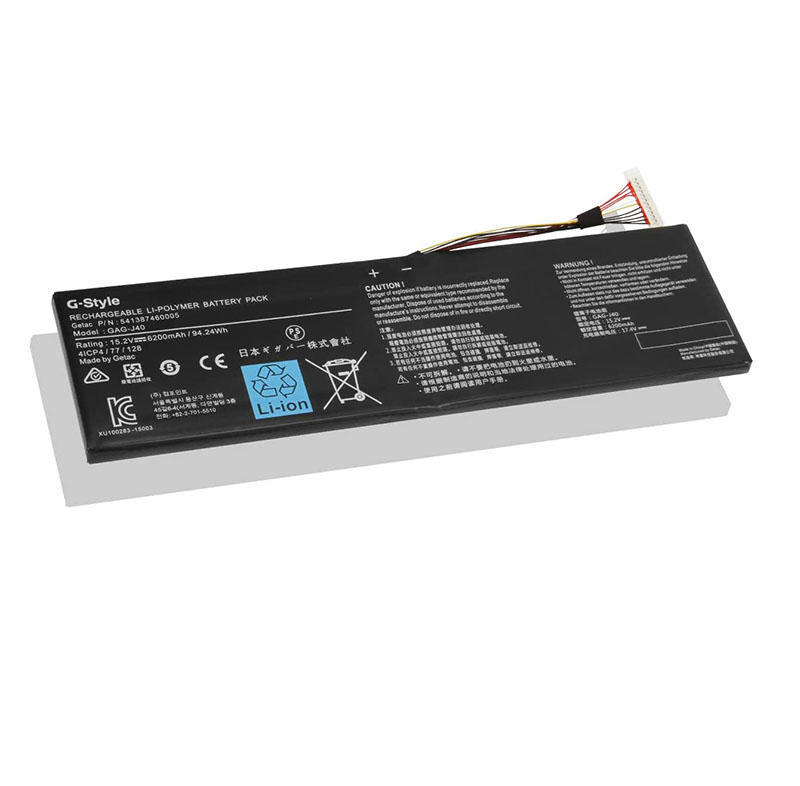 Battery Gigabyte Aero 15W v8 6200mAh 94.24Wh