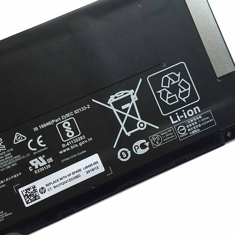 Battery HP Pavilion Gaming 15-dk1001nw 15-dk1037tx 4523mAh 52.5Wh