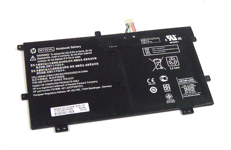 21.9Wh HP TPN-Q127 SlateBook 10-h000 x2 Battery - Click Image to Close