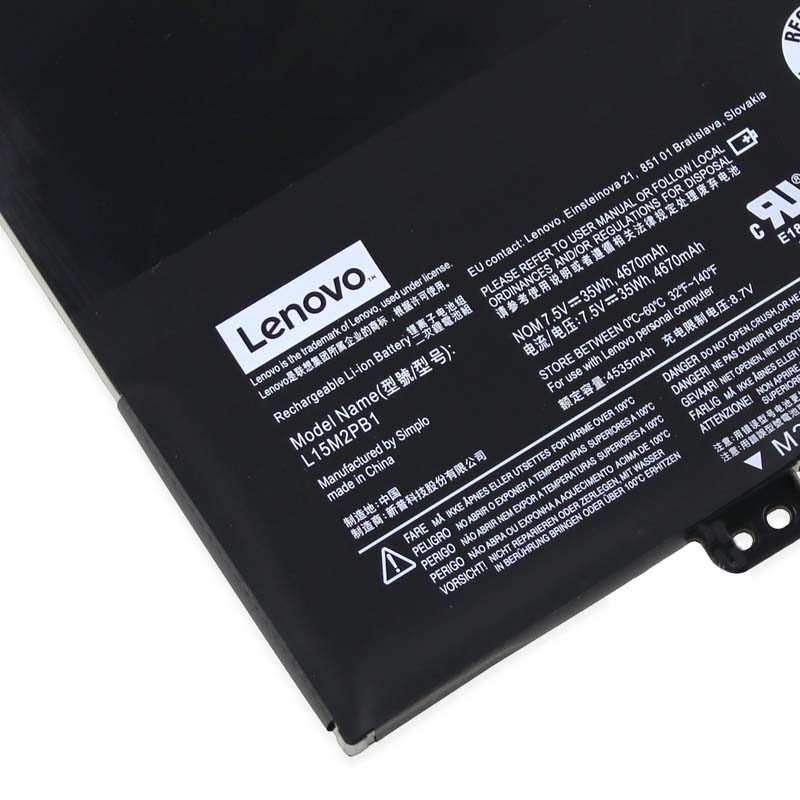 Battery Lenovo Yoga 520-14IKB 80X800HDRK 4670mAh 35Wh