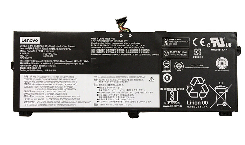 4211mAh 49Wh Battery Lenovo 5B10W13927 5B10W13928