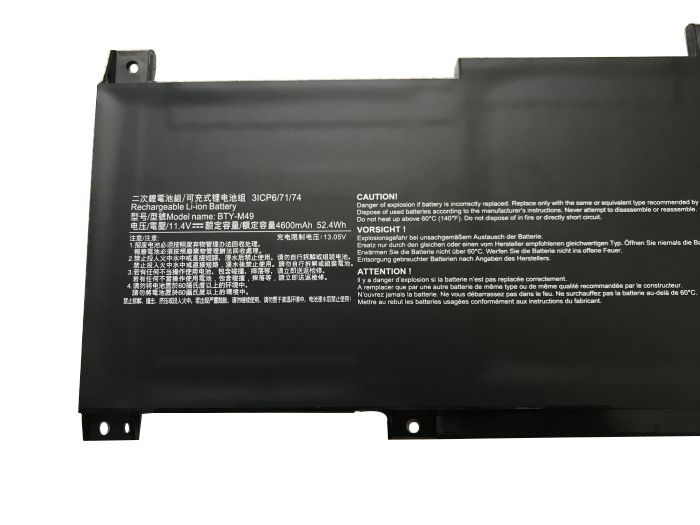 Battery Msi Prestige 14 A10Sc-074It 4600mAh 52.4Wh