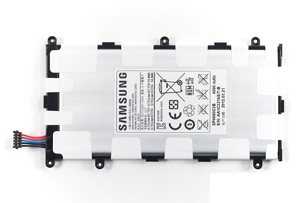 4000mAh Samsung SP4960C3B Galaxy Tab 2 7.0 8G Wifi Battery - Click Image to Close